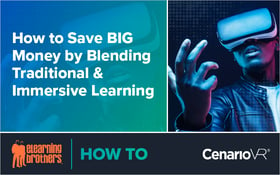 How to Save BIG Money by Blending Traditional and Immersive Learning