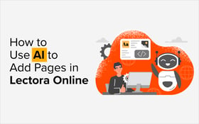 How to Use AI to Add Pages in Lectora Online